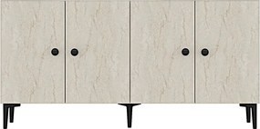 Pella 150 - White, Travertine