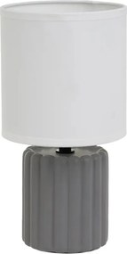 Asztali LĂĄmpa Ăjjeli LĂĄmpa 24 CM SzĂŒrke Klasszikus Alacsony Asztalra