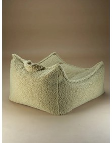 Zöld buklé gyerek babzsákfotel Chair – Wigiwama