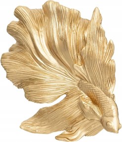 Dekorációs Figura Aranyhal harcos 3,5x12 cm