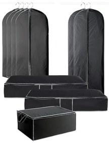 Compactor Ruházati tároló szett, textil és takarótároló Urban, 9 db