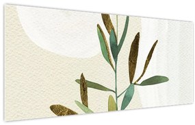 Kép - Akvarell ág N⁰2 (120x50 cm)