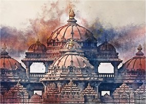 Kép - Akshardham, New Delhi, India (70x50 cm)