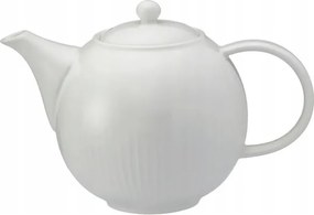 Porcelán teáskanna 950 ml fehér díszített kávé tea