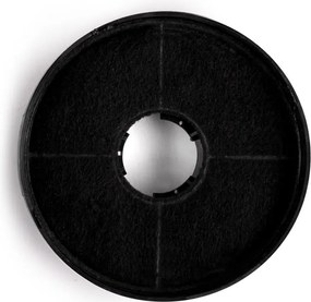 Klarstein Aktívszén szűrők a páraelszívókba, pótalkatrész, 2 db szűrő, légkeringetési üzemmód, Ø 10.5 cm