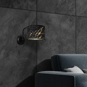 Fali lámpa SENSO 1xE27/60W/230V fekete