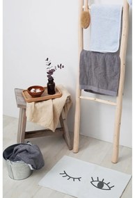 Eyes fehér pamutkeverék fürdőszobai kilépő, 40 x 60 cm - Really Nice Things