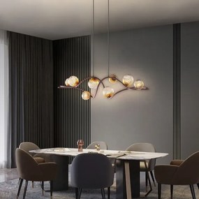 ONLI - Csillár zsinóron FRIDA 8xG9/10W/230V réz