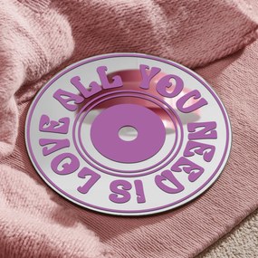 Tükör matrica S42 – CD- All you need is love