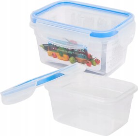 Kis Élelmiszer Tároló Tartály Légmentesen Záródó Bilincs 430ML 13X10