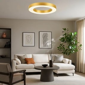 Rabalux 71363-LED Dimmelhető mennyezeti lámpa CIRANO LED/45W/230V 3000-6500K átm. 60 cm aranyszínű + távirányító