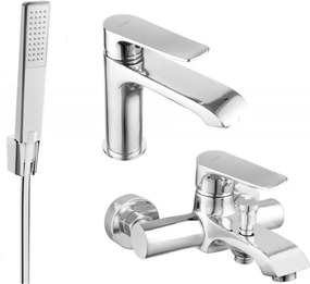 Mexen Pecos R72 fürdőkádszett, króm - 72703R72-00