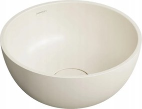 Mosdókagyló Kerek Bézs Omnires 35CM Omnires Álcázóval