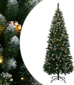 vidaXL műkarácsonyfa 150 LED-del 120 cm