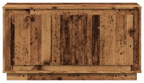 antik fa színű szerelt fa tálalószekrény 102 x 35 x 55 cm