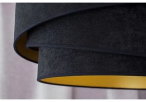 Duolla - Felületre szerelhető csillár KOBO 1xE27/15W/230V átm. 45 cm fekete