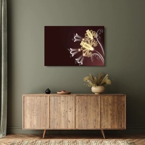 Kép - fényes virágok (90x60 cm)