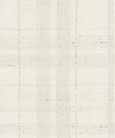 Kockás Mintás Tapéta Bézs Vinil Kockás