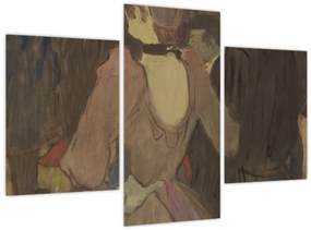 Kép - Henri de Toulouse-Lautrec, La Goulue and Her Sister, reprodukciók (90x60 cm)