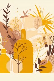 Poszter 20x30cm Arany növények