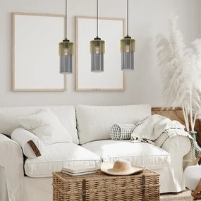 Csillár zsinóron GLAM 3xE27/60W/230V