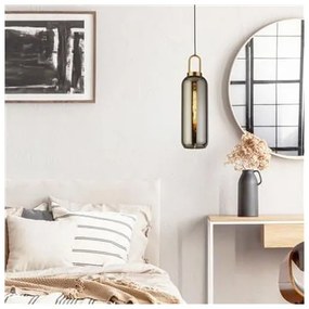 Searchlight 46641-1SM - Csillár zsinóron PIPETTE 1xE27/60W/230V fényes