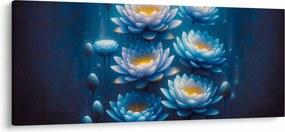 Kép - Tavirózsák a víz alatt (120x50 cm)