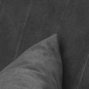 Porto ágyazható kanapé szürke színben, bársony kárpittal