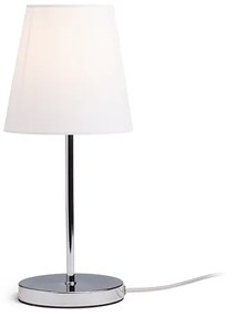 RENDL R11800 CONNY lámpabúra, asztali/állólámpa búrák Polycotton fehér/fehér PVC