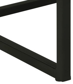 Konzol Asztal 90x35x75 cm Szilárd Fa Akác