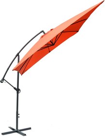 Fém napernyő 8080 - 270x270cm - terracota