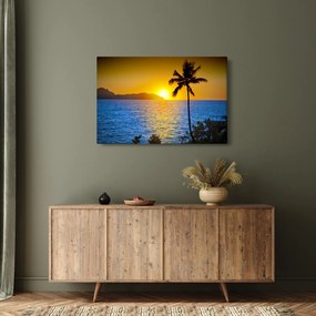 Kép - Naplemente a tenger felett (90x60 cm)
