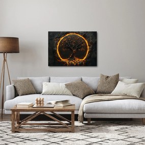 Kép – Életfa lávában II. (70x50 cm)