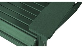 Zöld műanyag kerti fotel Adirondack – Bonami Selection