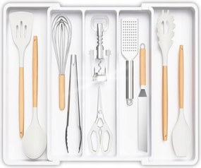 Konyhai fiókbetét 60 rendszerező evőeszköztartó kihúzható