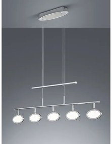 Trio - LED Csillár zsinóron DUELLANT 5xLED/4,3W/230V