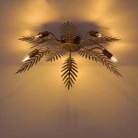 Vintage mennyezeti lámpa arany 70 cm 5-lámpás - Botanica
