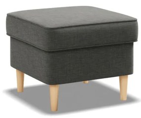 Uszak lábtartó, fonott, fekete