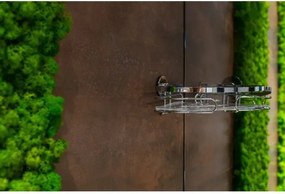 AWD Krómozott öntapadós sarokhuzalpolc