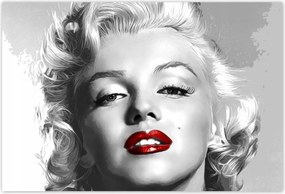 Poszterek 200x135 Monroe Vörös ajkak