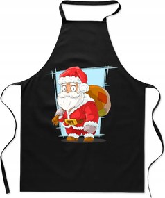 Konyhai kötény nyomtatás Mikulás Ajándékok Karácsonyi ajándék