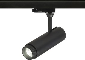 RENDL FOCUS 12 DIMM háromáramkörös sínre fekete 230V LED 12W 10 60° 3000K 4000K 5000K