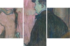 Kép - Henri de Toulouse-Lautrec, Maxime Dethomas, reprodukciók (90x60 cm)