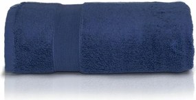 Rocco törölköző 70x140 kék sötét frottír pamut 600g/m2