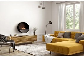 Planika Bubble Fali &amp; Floor BEV - BIO kandalló távirányítással 72,6x65 cm 2,5kW