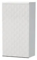 Fürdőszobaszekrény alacsony SAT Cube Way 32,5x63x20 cm fehér matt CUBE3DH321DLBP