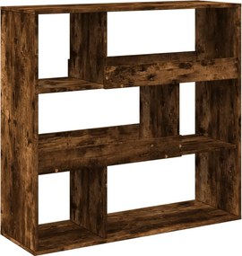 vidaXL füstös tölgy színű szerelt fa térelválasztó 100 x 33 x 94,5 cm