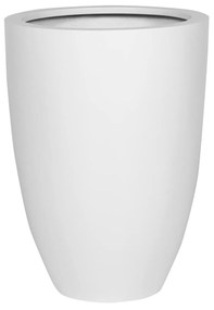 Pottery Pots Ben virágcserép, matt fehér, többféle méretben - PotteryPots méret: H - h 55 cm, ⌀ 40 cm