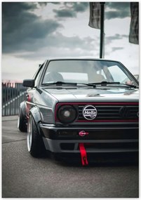 Poszterek 70x100 Volkswagen Golf 2 Dupla