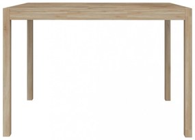 tömör akácfa étkezőasztal 110 x 70 x 75 cm